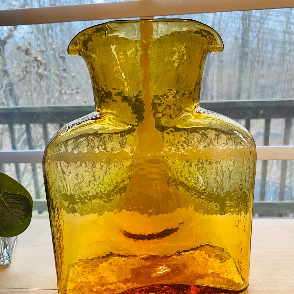 Blenko Glass  (Amber)